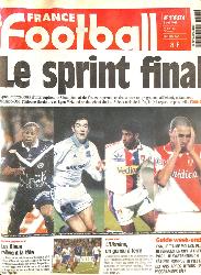 RELIURE SUR « FRANCE FOOTBALL 1999 » DU N°2764 BIS AU N°2776 BIS