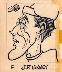 Caricature originale de Jean-Pierre GENET (FR)