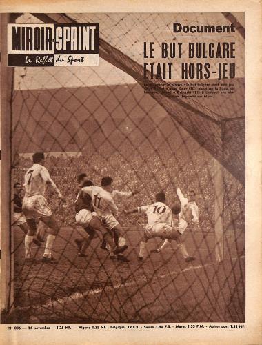 MIROIR SPRINT N°806 DU 14 NOVEMBRE 1961