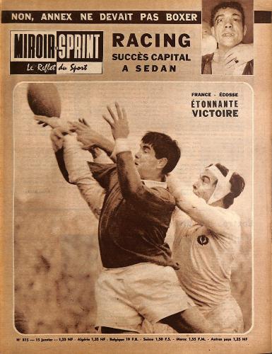 MIROIR SPRINT N°815 DU 15 JANVIER 1962