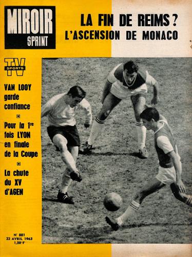 MIROIR SPRINT N°881 DU 22 AVRIL 1963