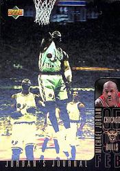 1995-96 COLLECTOR'S CHOICE HOLOGRAMME MICHAEL JORDAN FÉVRIER 96