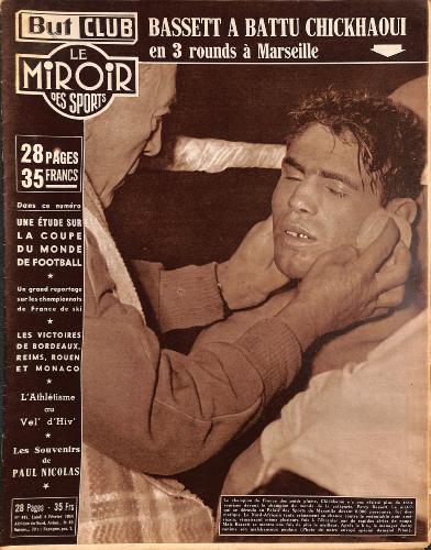 BUT ET CLUB LE MIROIR DES SPORTS N°445 DU 8 FÉVRIER 1954