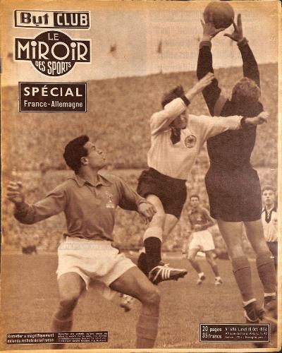 BUT ET CLUB LE MIROIR DES SPORTS N°484 DU 18 OCTOBRE 1954