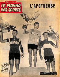 BUT ET CLUB LE MIROIR DES SPORTS N°865 DU 17 JUILLET 1961