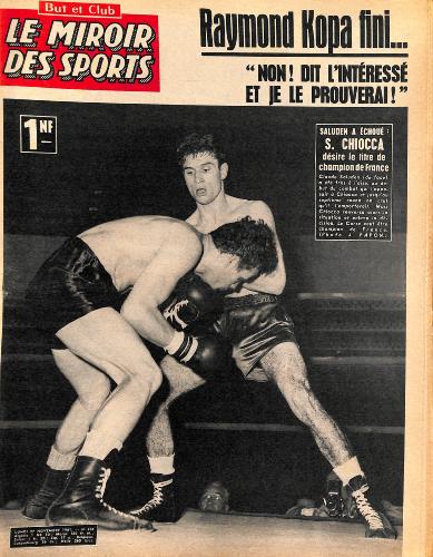 BUT ET CLUB LE MIROIR DES SPORTS N°884 DU 27 NOVEMBRE 1961