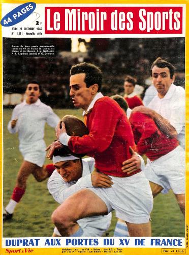 BUT ET CLUB LE MIROIR DES SPORTS N°1111 DU 23 DÉCEMBRE 1965