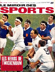 BUT ET CLUB LE MIROIR DES SPORTS N°1173 DU 2 MARS 1967