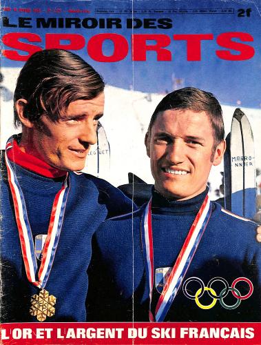 BUT ET CLUB LE MIROIR DES SPORTS N°1223 DU 18 FÉVRIER 1968