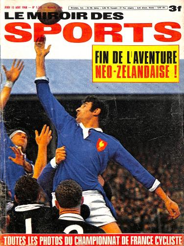 BUT ET CLUB LE MIROIR DES SPORTS N°1245 DU 15 AOÛT 1968