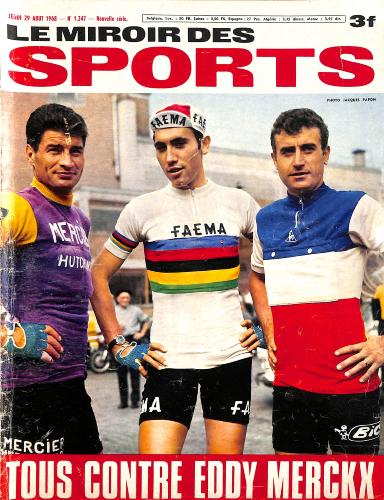 BUT ET CLUB LE MIROIR DES SPORTS N°1247 DU 29 AOÛT 1968