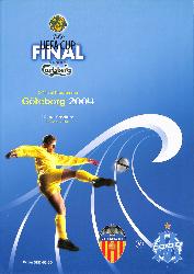 PROGRAMME OFFICIEL DU MATCH VALENCE CF VS OLYMPIQUE DE MARSEILLE DU 19 MAI 2004