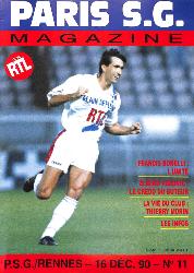 Magazine du Paris S.G. N°11 du 16 décembre 1990
