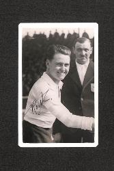 CARTE PHOTO DE RENÉ ROULIER AU RACING PARIS RCP 1939-1940