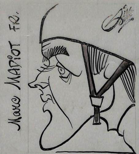 Caricature originale de Marc MADIOT (FR)