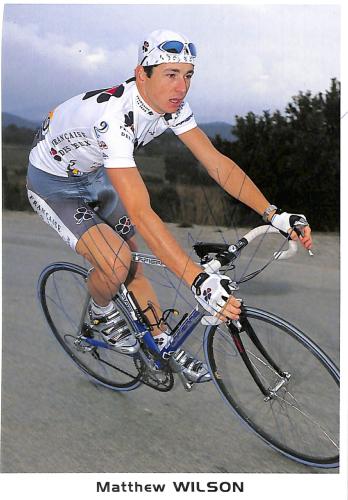 CARTE PHOTO DE MATTHEW WILSON AUTOGRAPHIÉE