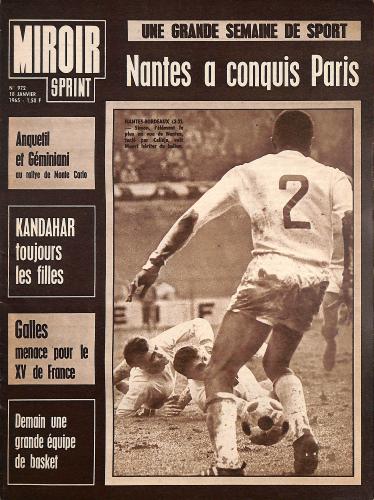 MIROIR SPRINT N°972 DU 18 JANVIER 1965