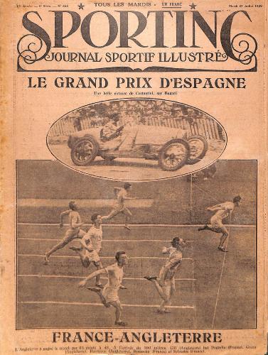 SPORTING N°808 DU 27 JUILLET 1926