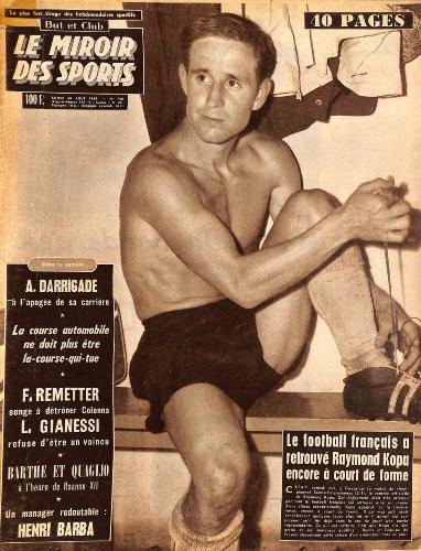 BUT ET CLUB LE MIROIR DES SPORTS N°760 DU 24 AOÛT 1959