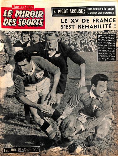 BUT ET CLUB LE MIROIR DES SPORTS N°868 DU 7 AOÛT 1961