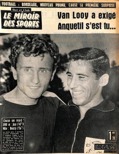 BUT ET CLUB LE MIROIR DES SPORTS N°925 DU 20 AOÛT 1962