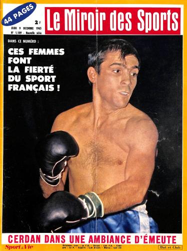 BUT ET CLUB LE MIROIR DES SPORTS N°1109 DU 9 DÉCEMBRE 1965
