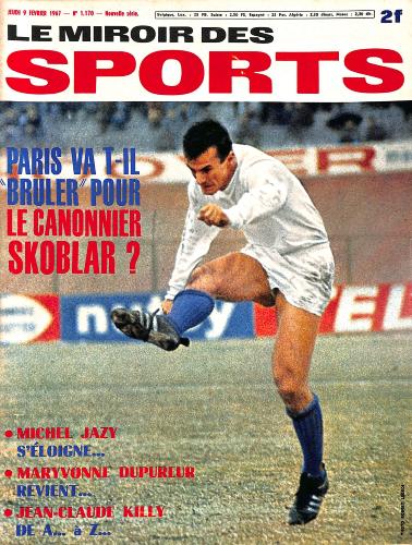 BUT ET CLUB LE MIROIR DES SPORTS N°1170 DU 9 FÉVRIER 1967