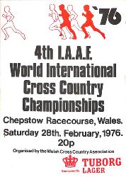 PROGRAMME OFFICIEL CHAMPIONNAT INTERNATIONAL DE CROSS-COUNTRY 1976