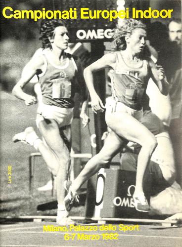 PROGRAMME OFFICIEL CHAMPIONNAT D'EUROPE ATHLÉTISME 1982