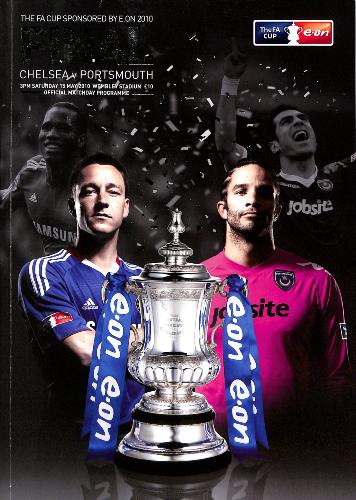PROGRAMME OFFICIEL DU MATCH FA CUP CHELSEA VS PORTSMOUTH DU 15 MAI 2010