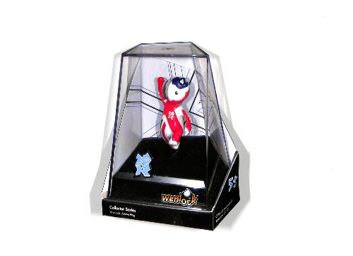 MASCOTTES OFFICIELLES "WENLOCK" ET "MANDEVILLE" JO DE LONDRES 2012