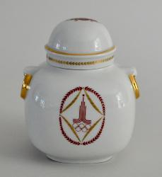 POT PORCELAINE MOSCOU 1980