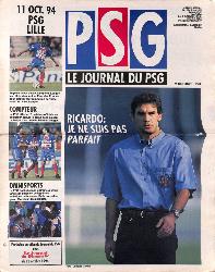 Le journal du PSG N°5 du 9 octobre 1994