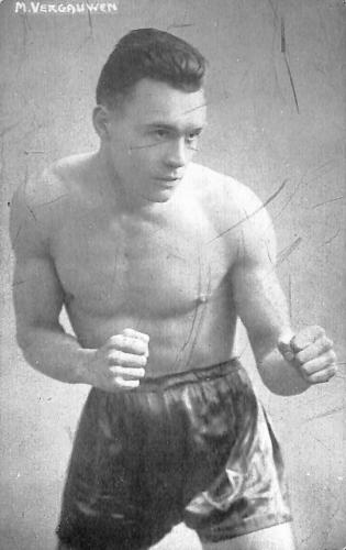 Carte photo de Michel Vergauwen.