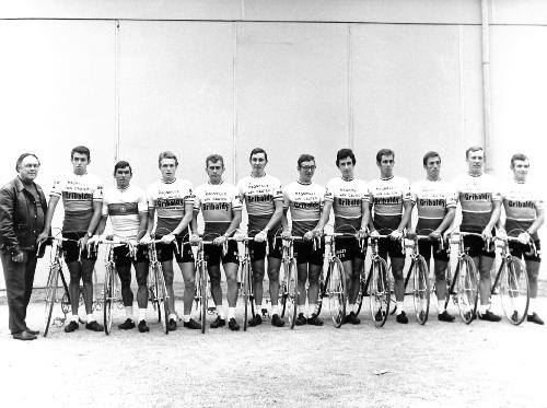 PHOTO ORIGINALE DE PRESSE DE L'ÉQUIPE GRIBALDY 1972