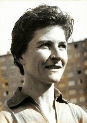 PHOTO ORIGINALE DE PRESSE D'ATHLÉTISME DE MARYVONNE DUPUREUR À L'ENTRAINEMENT