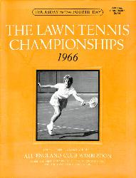 Programme du Tournoi de Wimbledon du 23 juin 1966