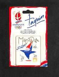 JEU CASSE TÊTE TAQUIN MAGIQUE ALBERTVILLE 1992
