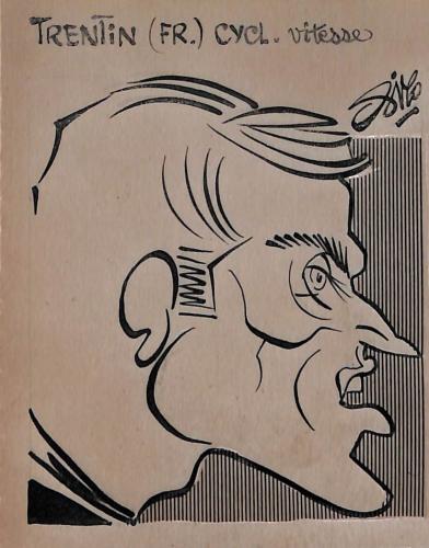 Caricature originale de Pierre TRENTIN (FR)