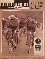 MIROIR SPRINT N°580A DU 15 JUILLET 1957