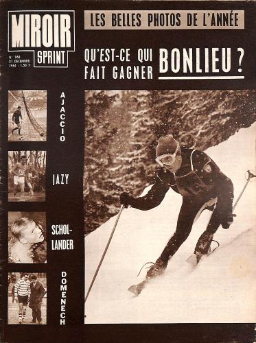 MIROIR SPRINT N°968 DU 21 DECEMBRE 1964