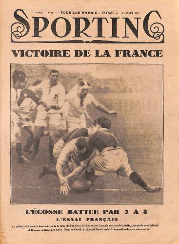 SPORTING N°987 DU 2 JANVIER 1930