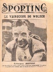 SPORTING N°1011 DU 17 JUIN 1930