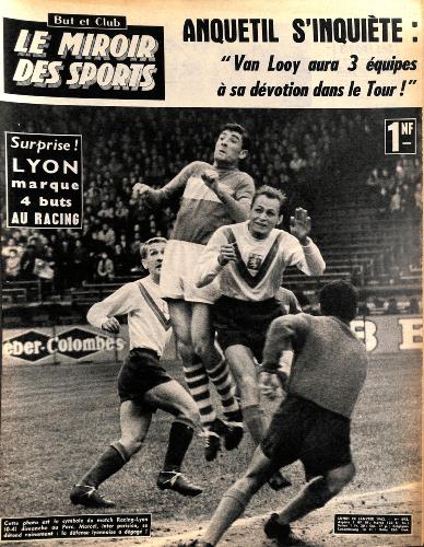 BUT ET CLUB LE MIROIR DES SPORTS N°892 DU 22 JANVIER 1962
