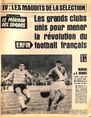 BUT ET CLUB LE MIROIR DES SPORTS N°941 DU 10 DÉCEMBRE 1962