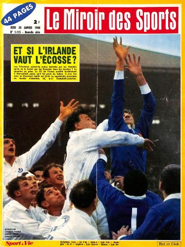 BUT ET CLUB LE MIROIR DES SPORTS N°1115 DU 20 JANVIER 1966