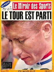 BUT ET CLUB LE MIROIR DES SPORTS N°1137 DU 22 JUIN 1966