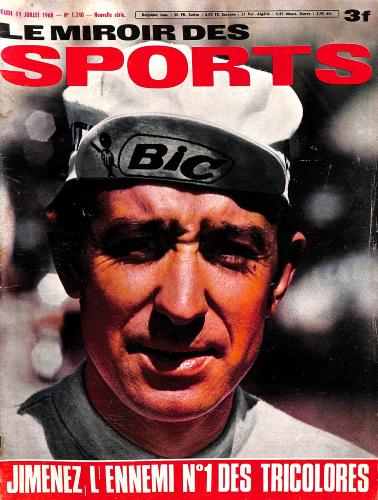 BUT ET CLUB LE MIROIR DES SPORTS N°1240 DU 11 JUILLET 1968