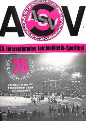 PROGRAMME OFFICIEL FESTIVAL SPORTIF INTERNATIONAL ATHLÉTISME 1970