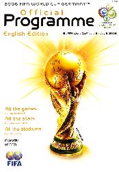 PROGRAMME OFFICIEL DE LA COUPE DU MONDE FIFA EN 2006 EN ALLEMAGNE